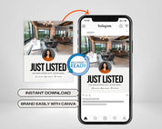 Social Media Listing Posts 1 - Minimal Design Style