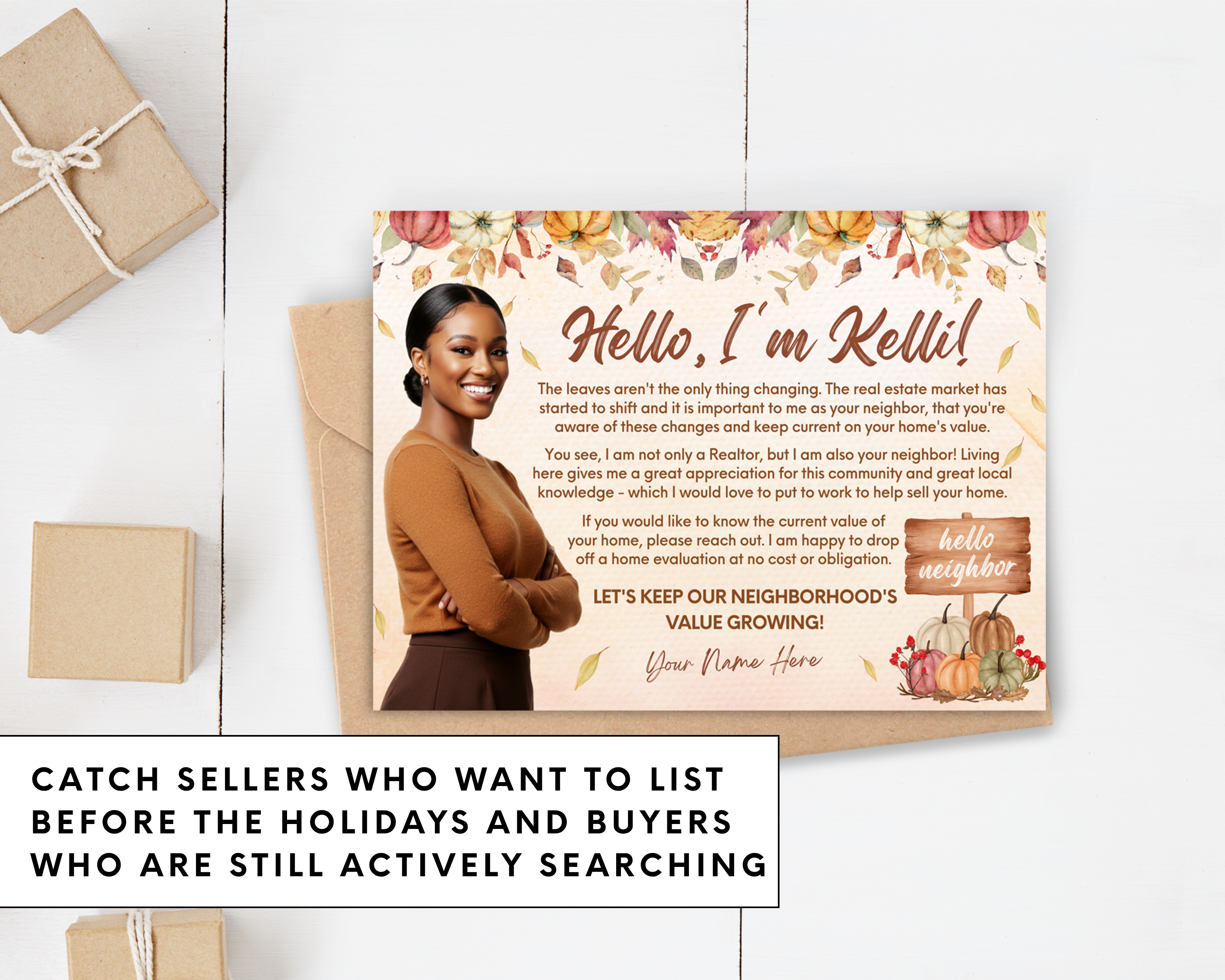 Fall Neighbor Postcard 3