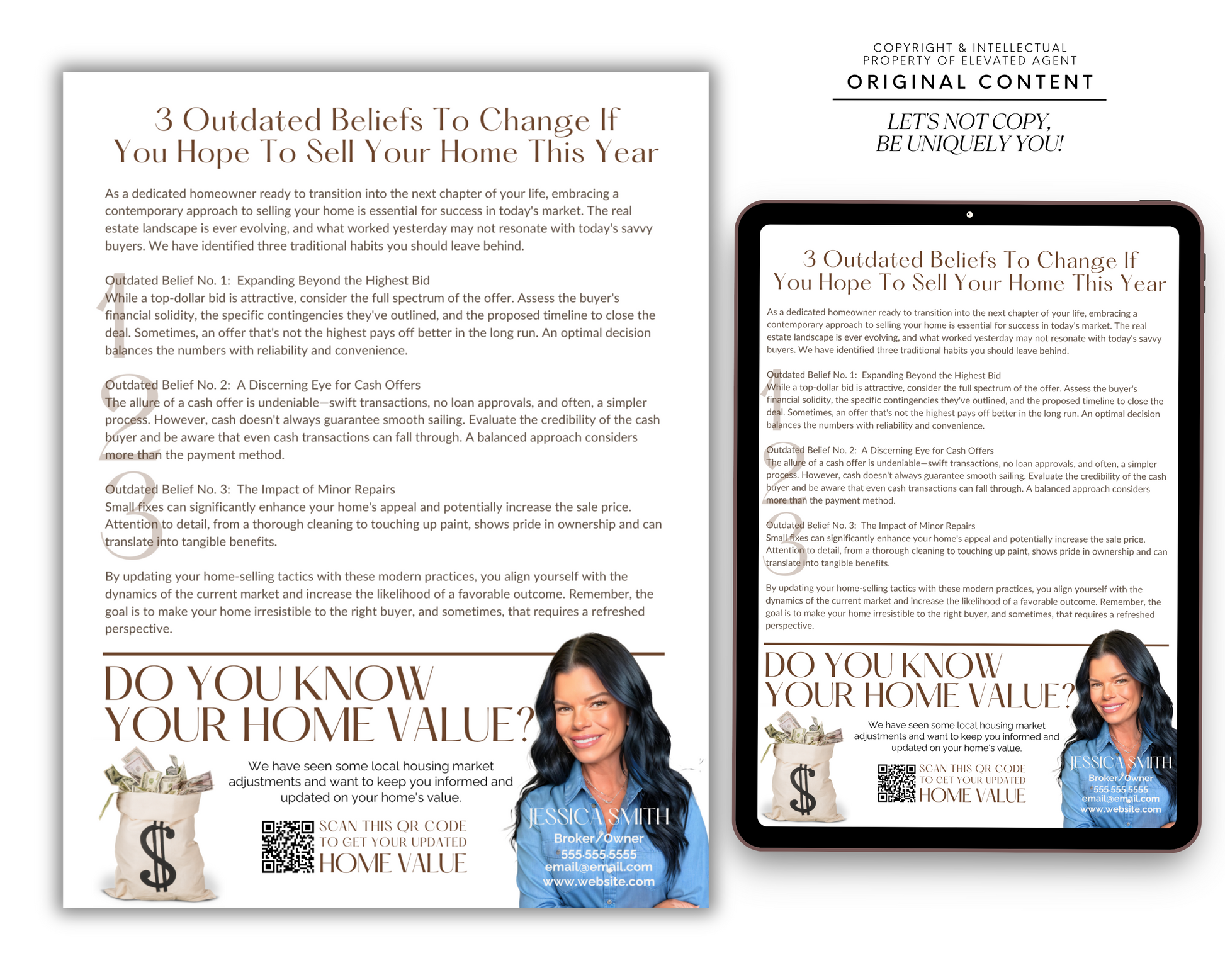 Real Estate March 2024 Newsletter, Real Estate Marketing, Real Estate Newsletter, Email Marketing, Canva Template, Printable