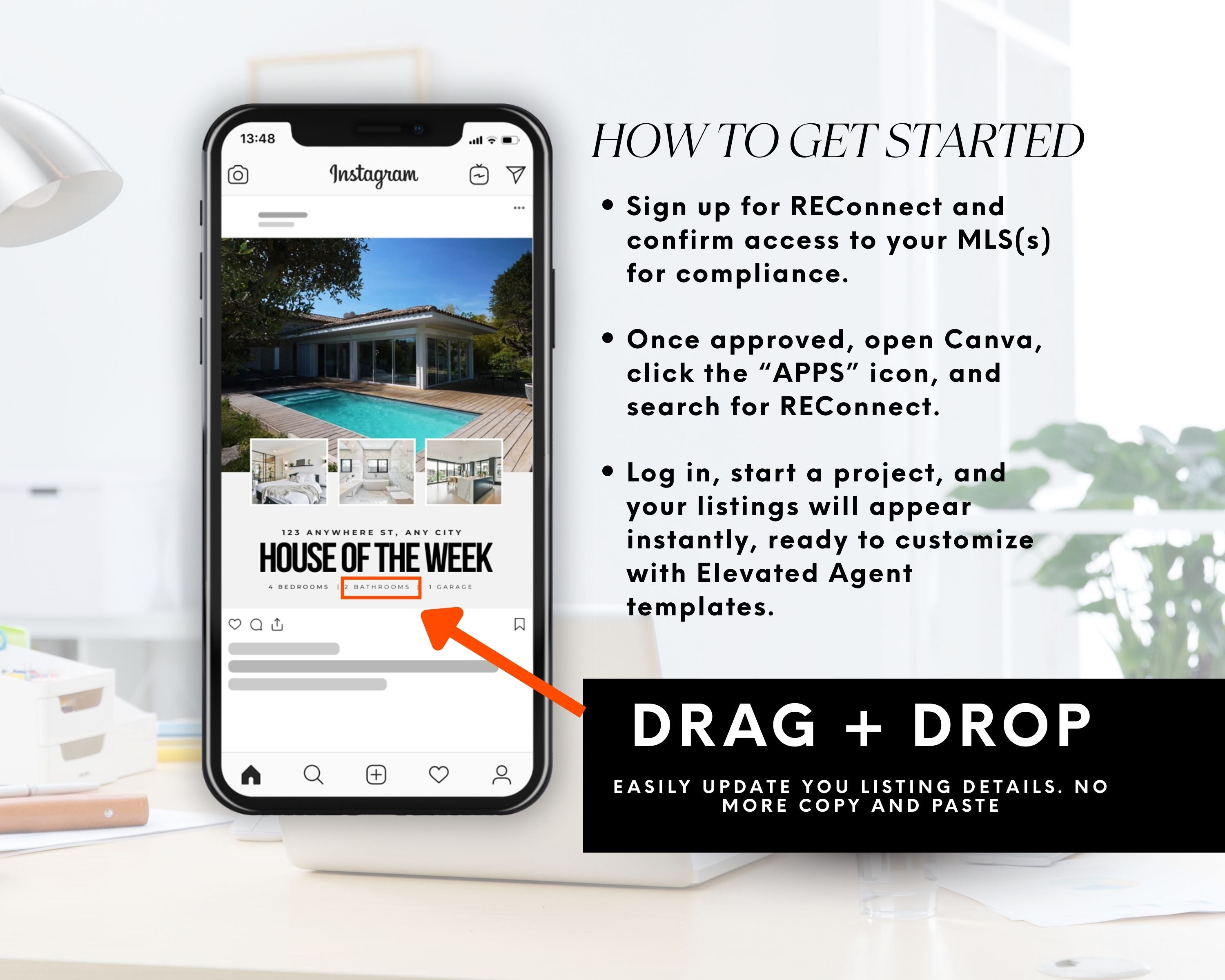 Social Media Listing Posts 1 - Minimal Design Style