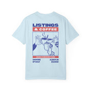 Listings & Coffee Tee