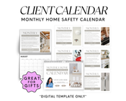 Home Safety Calendar Style 3