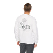 Key Club Vintage Key Crewneck Sweatshirt With Sleeves