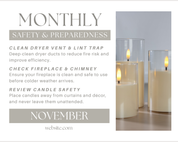 Home Safety Calendar Style 3