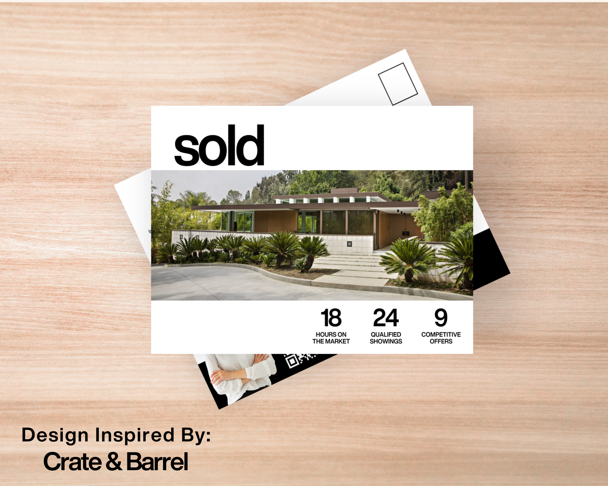 Sold Postcard for Real Estate Agents Just Sold Postcard Realtors Postcard Hello Neighbor Postcard Real Estate Farming Postcard Template
