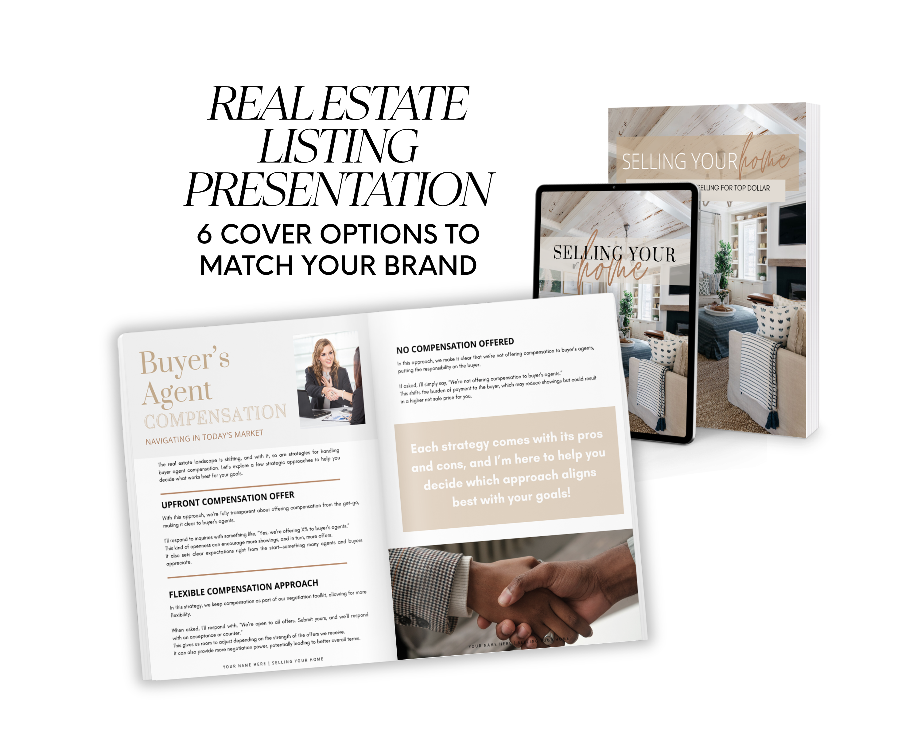 Listing Presentation - Light Browns