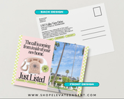 Just Listed Postcard Set 1