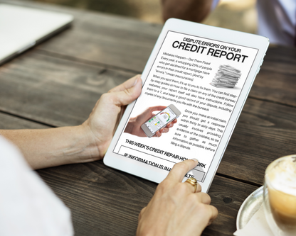 Improve Your Credit Score Emails - Classic Brand Style