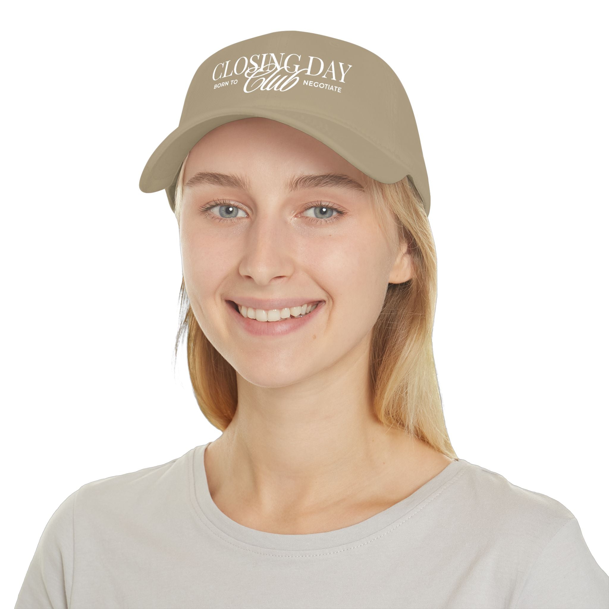 Closing Day Club Cap - Born to Negotiate