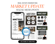 Market Update Social Media - Minimal Design Style