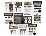 Market Update Social Media - Minimal Design Style