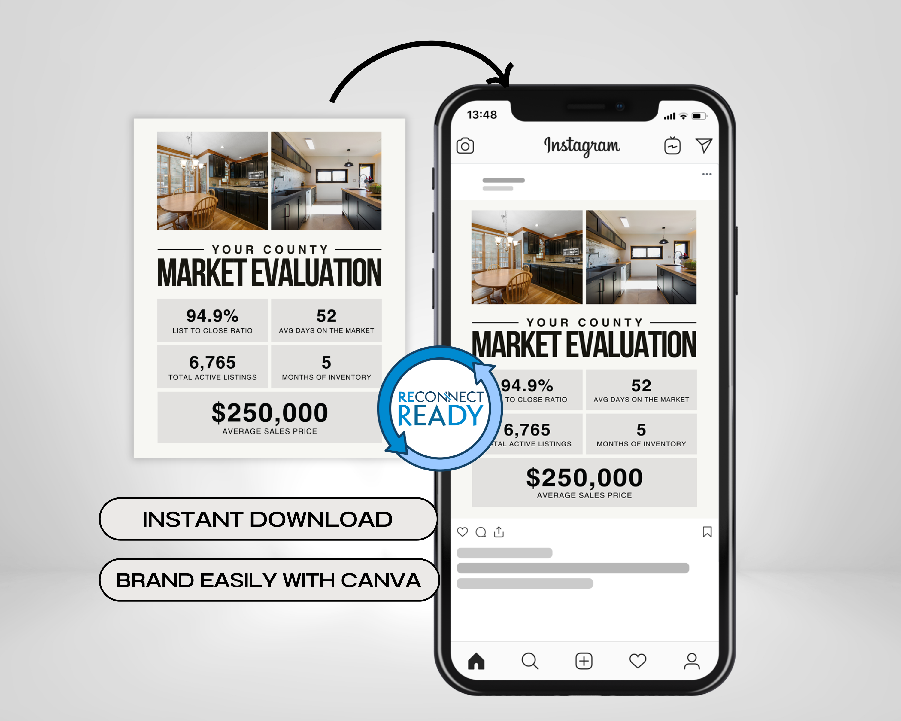 Market Update Social Media - Minimal Design Style