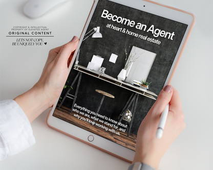 Real Estate Agent Recruiting Packet - Classic Brand Style