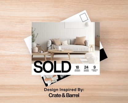 Farming Postcard For Real Estate Just Sold Postcard Real Estate Postcard Just Sold Flyer Real Estate Mail Real Estate Farming Realtor Mailer