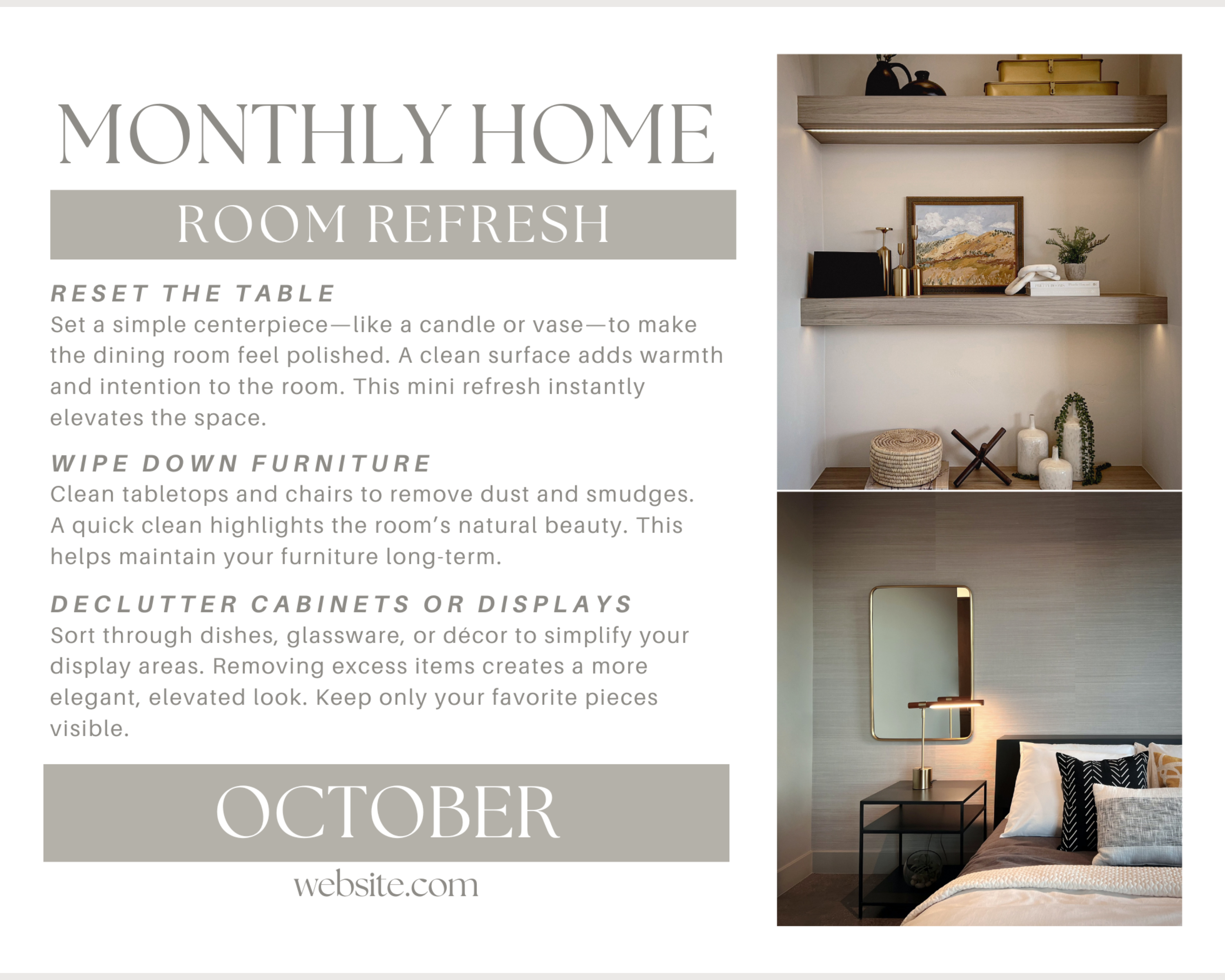 Home Refresh Calendar 3