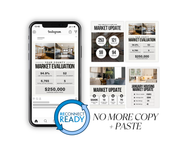 Market Update Social Media - Minimal Design Style