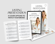Buyer and Listing Presentation Bundle - Clean Style