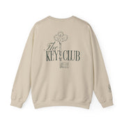 Key Club Vintage Key Crewneck Sweatshirt With Sleeves