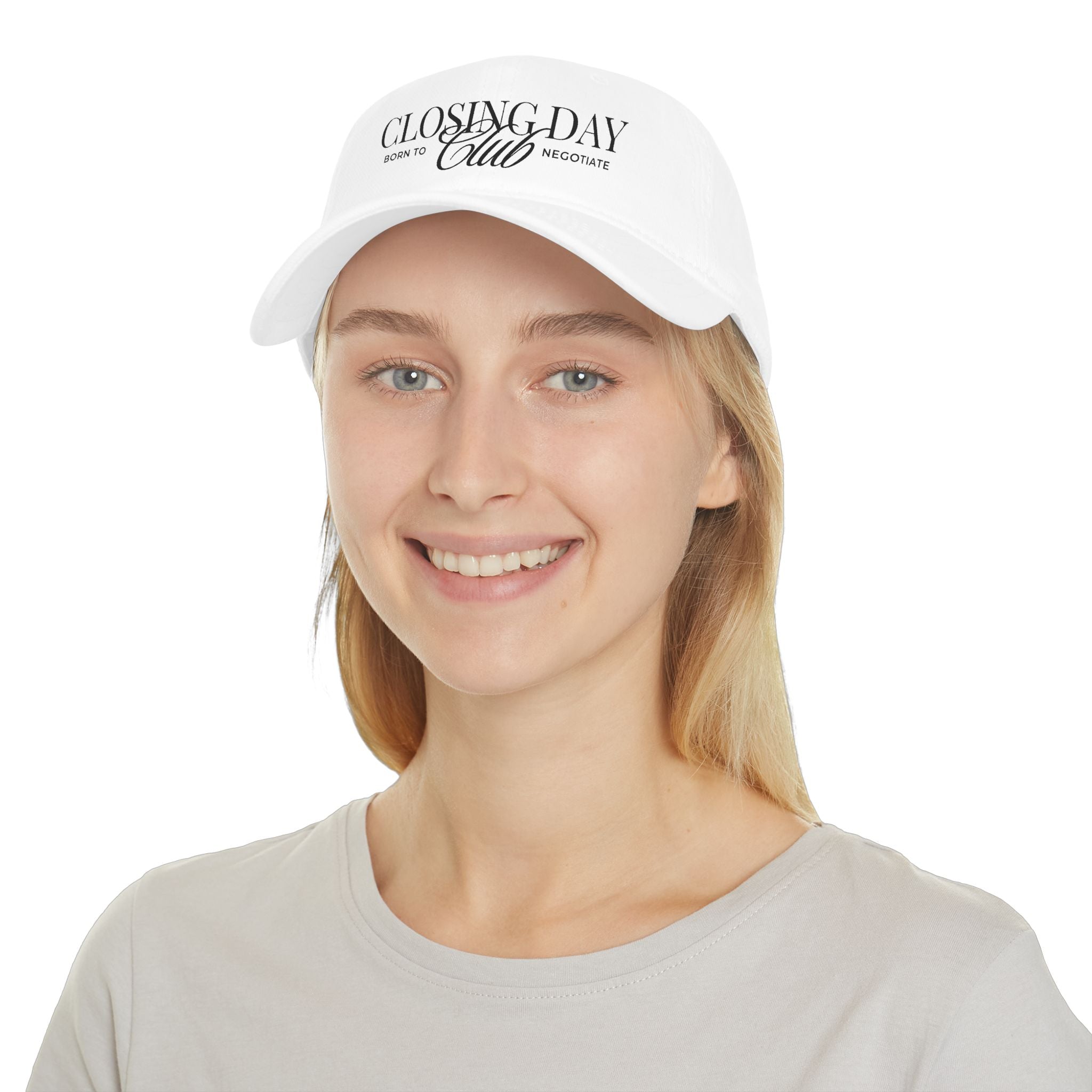 Closing Day Club Cap - Born to Negotiate