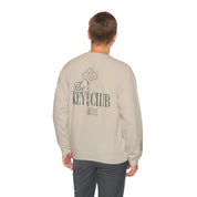 Key Club Vintage Key Crewneck Sweatshirt With Sleeves