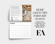 Home Safety Calendar Style 1