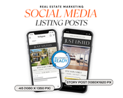 Just Listed Social Media Posts