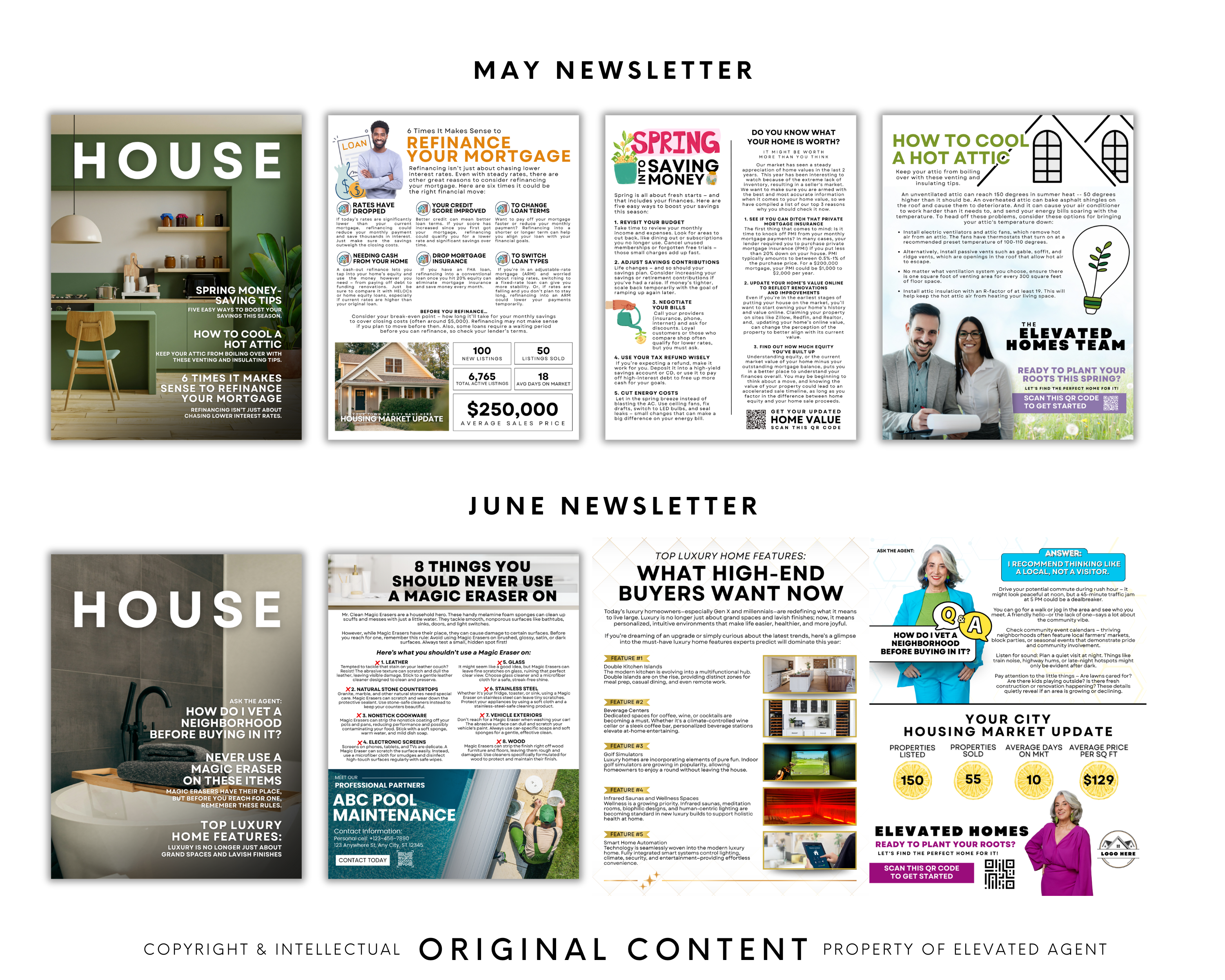 12 Month 8.5x11 Newsletter Bundle - Volume 4