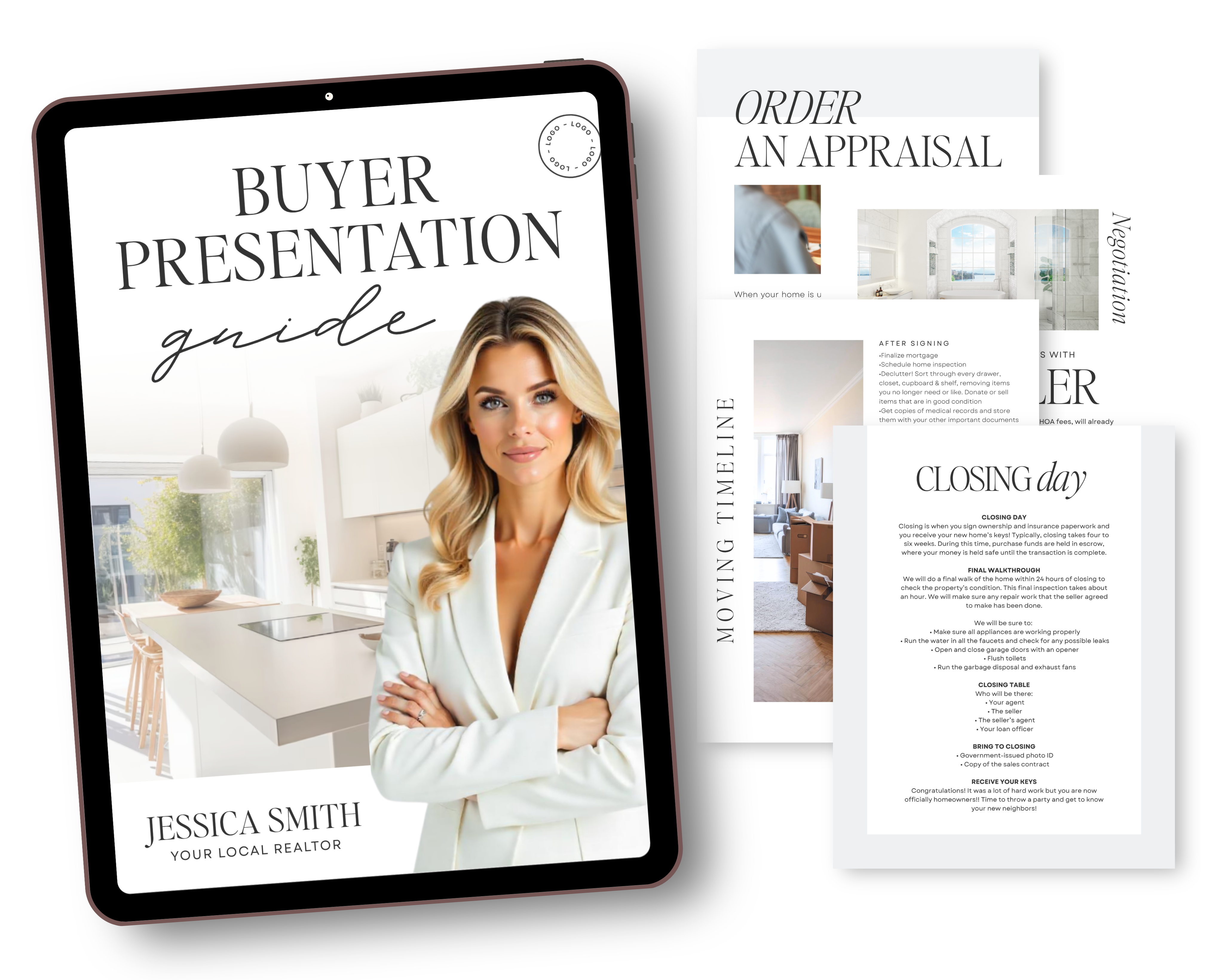 Buyer and Listing Presentation Bundle - Clean Style