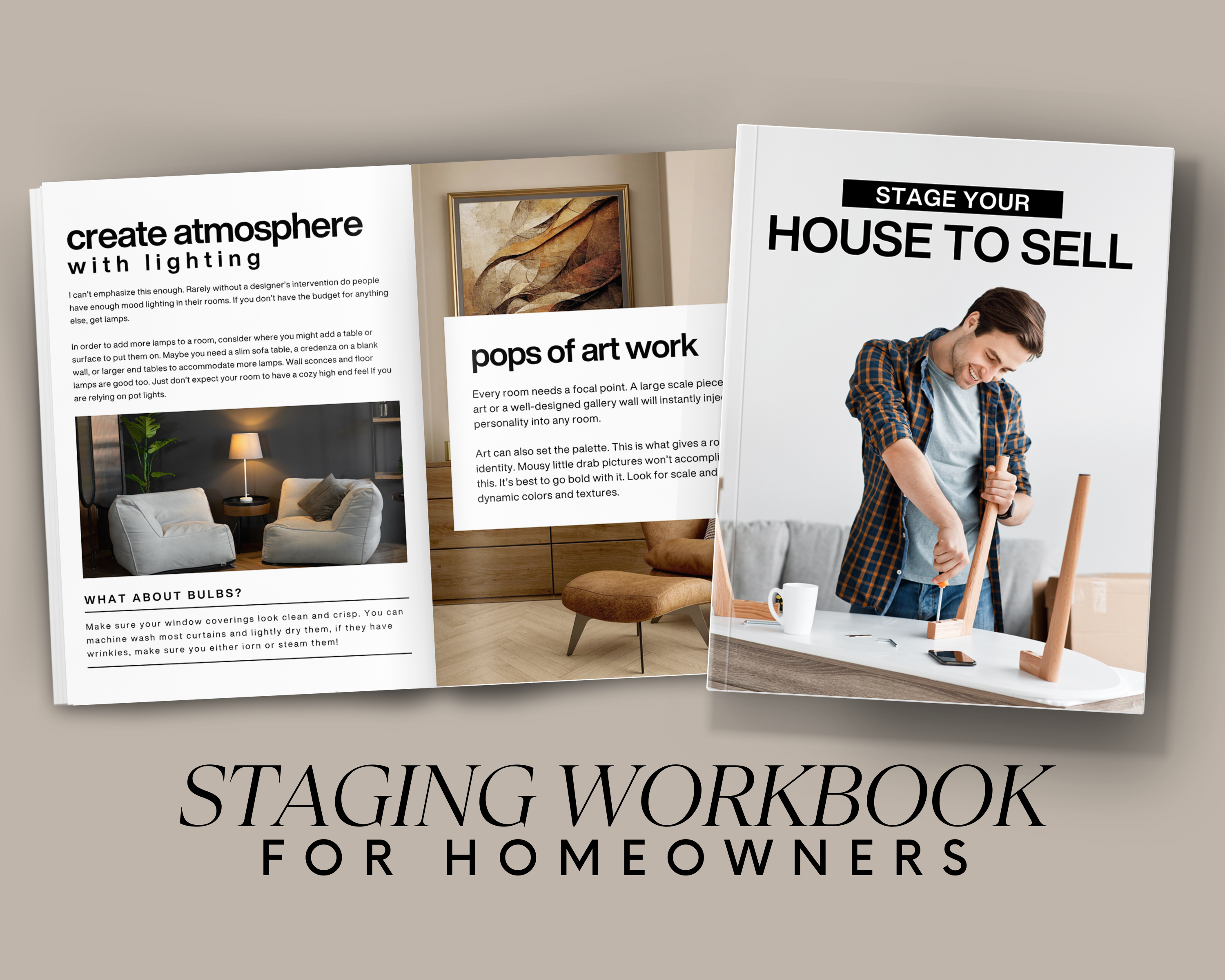 Homemade Work Staging Home Staging Workbook - Classic Design Style – Elevated Agent