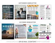 12 Month 8.5x11 Newsletter Bundle - Volume 4