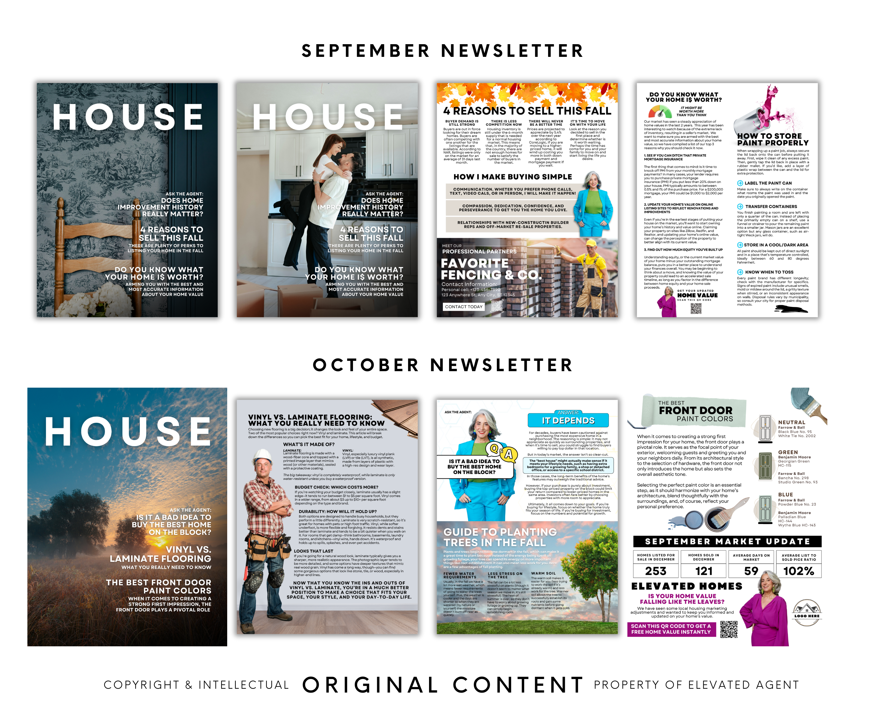 12 Month 8.5x11 Newsletter Bundle - Volume 4