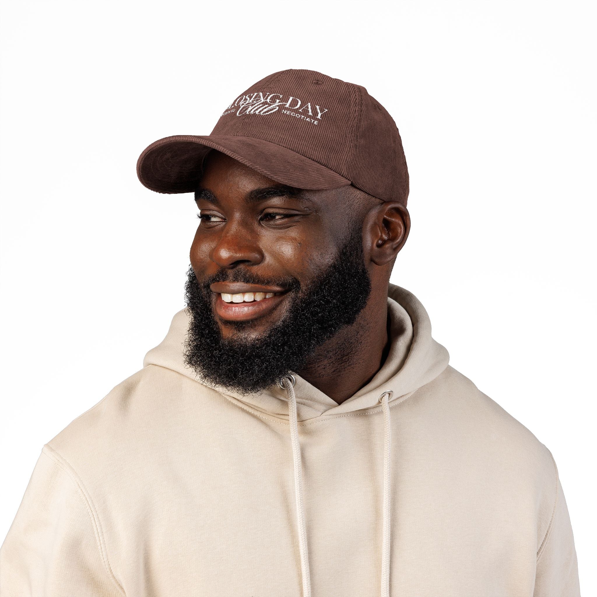 Closing Day Club Corduroy Cap — Vintage Embroidered Real Estate Closing Hat
