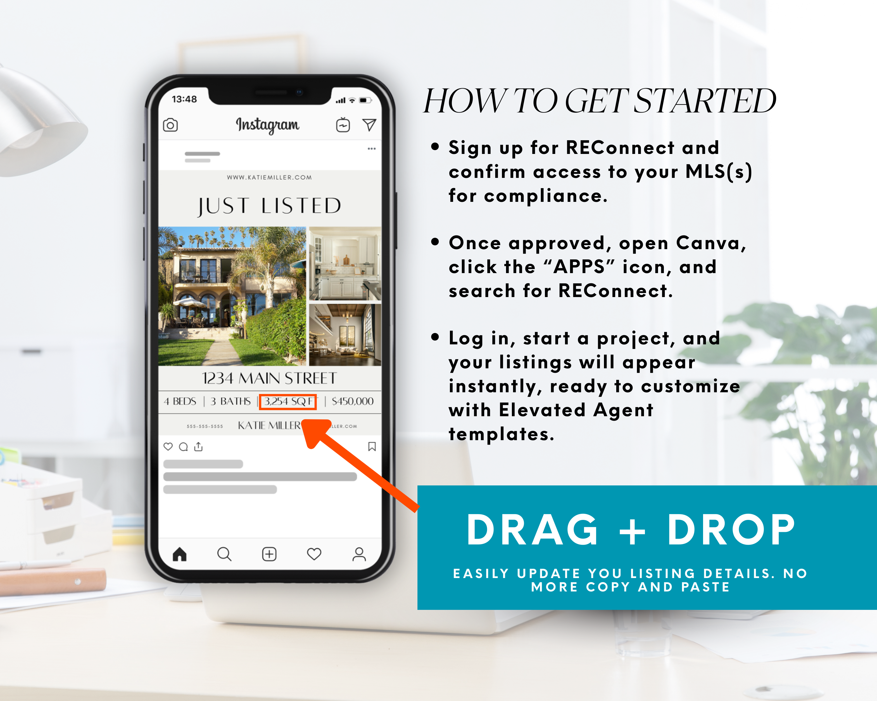 Just Listed Social Media Posts