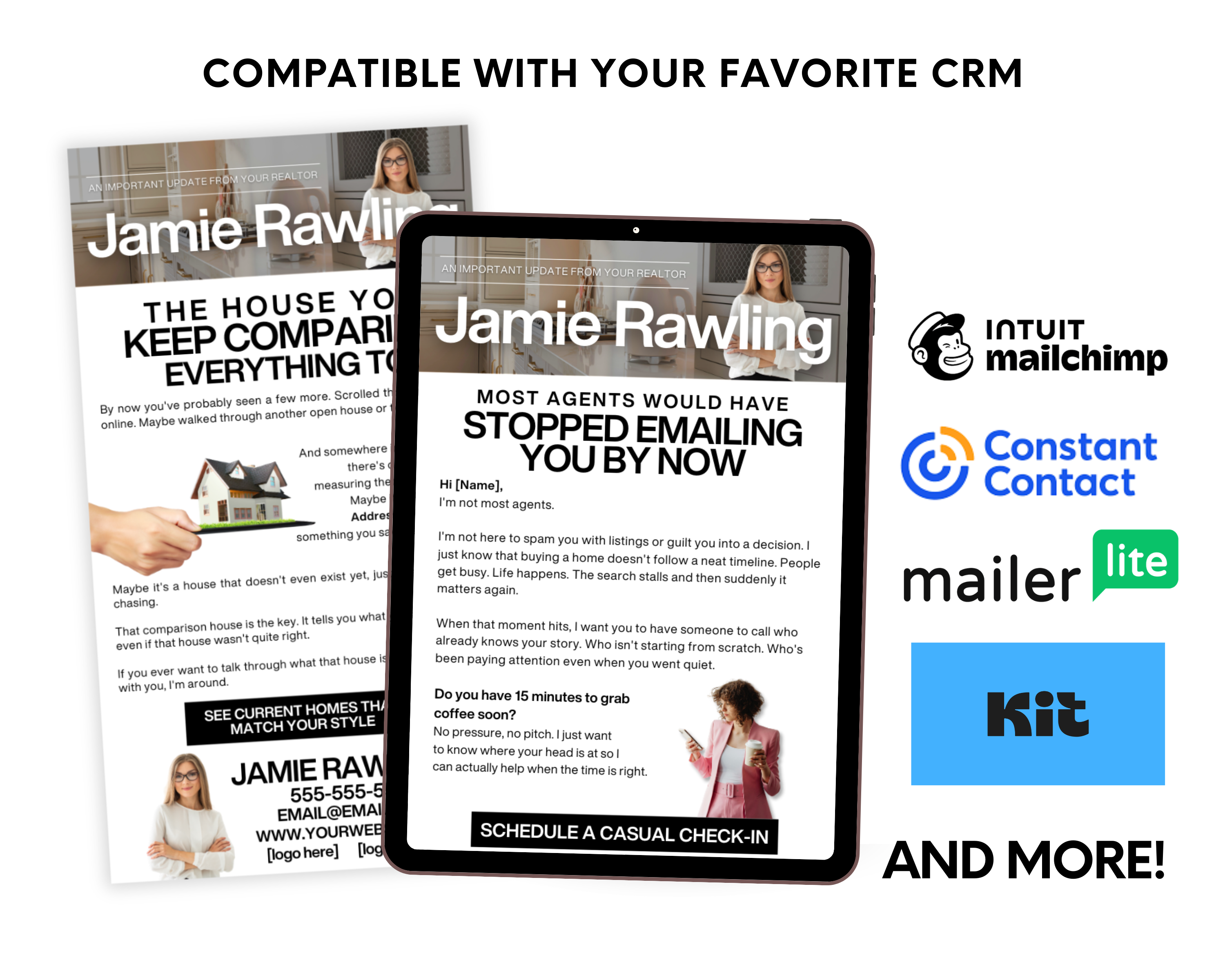 Open House Email Follow Up Drip Campaign - Classic Design Style