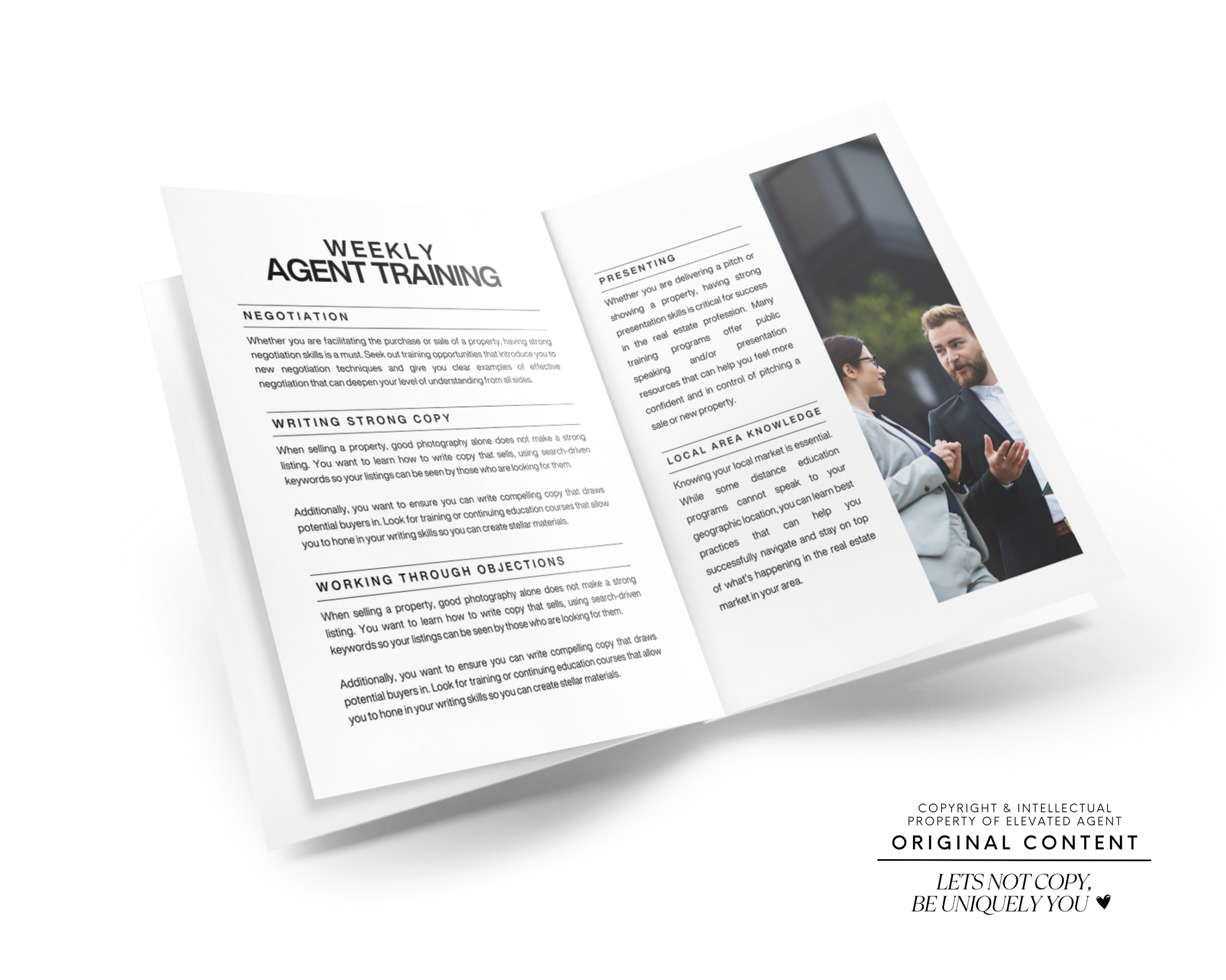 Real Estate Agent Recruiting Packet - Classic Brand Style – Elevated Agent