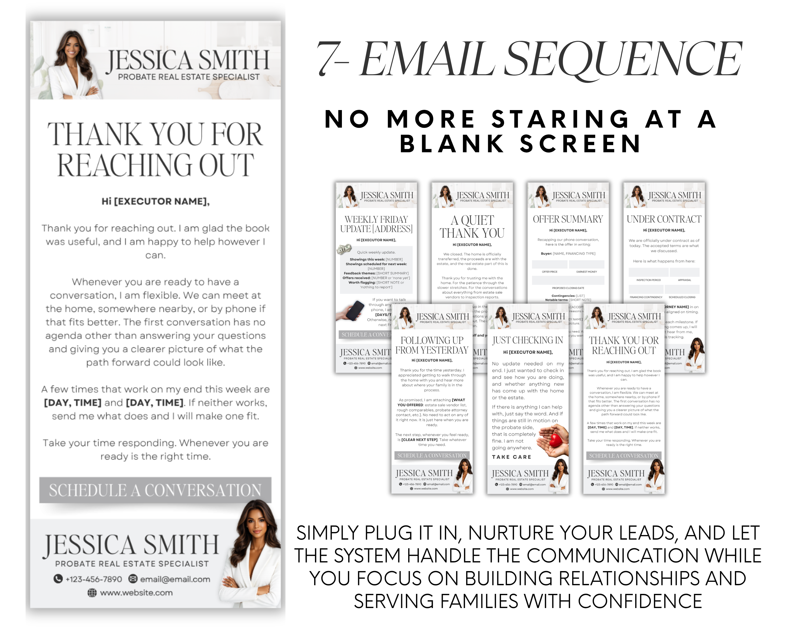 Real Estate Probate Marketing System