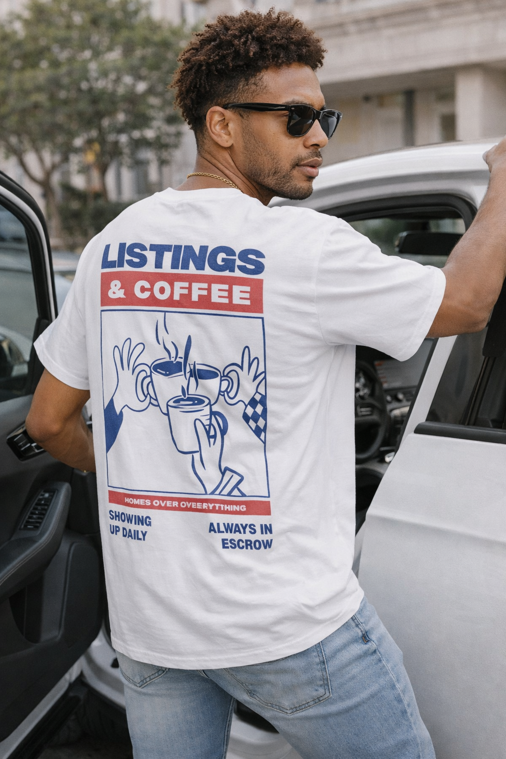 Listings & Coffee Tee
