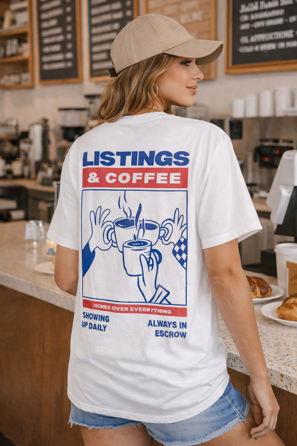 Listings & Coffee Tee