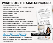 Real Estate Divorce System