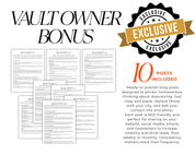 The Downsizing Marketing System - Classic Design Style