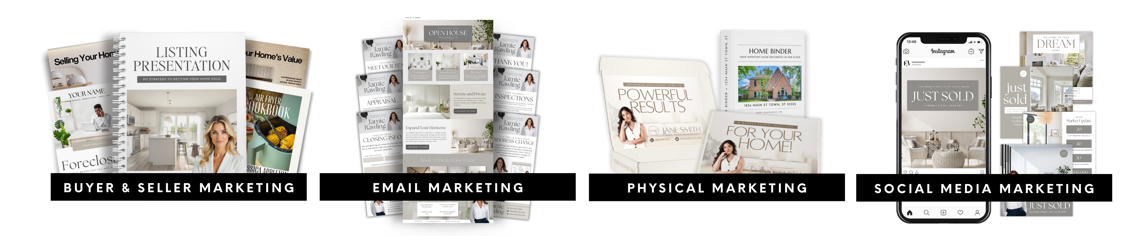 Under Contract Email Drip Campaign - Classic Design Style - Real Estate Templates