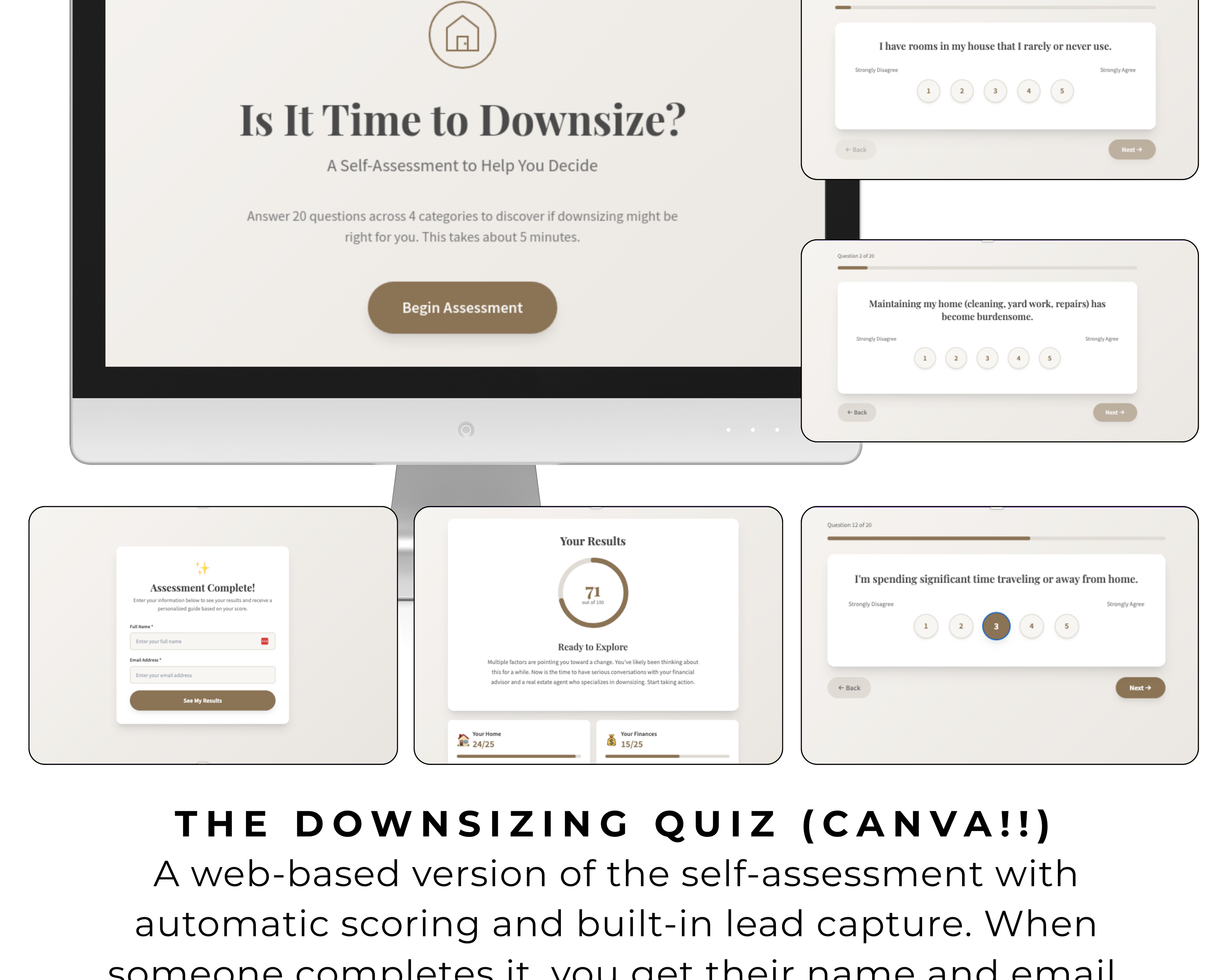 Interactive_downsizing_quiz_built_in_Canva_with_automatic_scoring_and_lead_capture_form_showing_assessment_questions_results_page_and_category_scores_for_real_estate_lead_generation.png