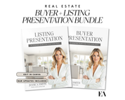 Buyer and Listing Presentation Bundle - Clean Style