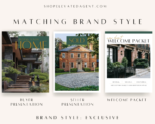 Pre-Listing Presentation - Exclusive Brand Style
