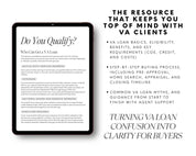 Real Estate VA Homebuyer Guide Template - Veterans Affairs