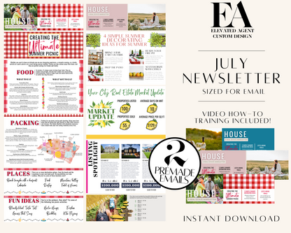 July Email Newsletter