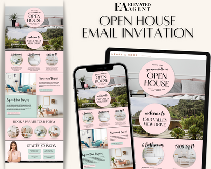 Open House Email Playful