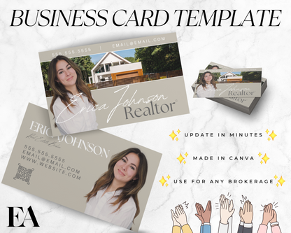 Real Estate Template – Business Card