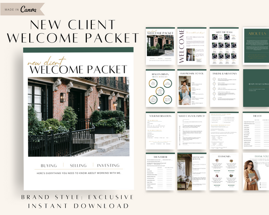 New Client Packet - Exclusive Brand Style