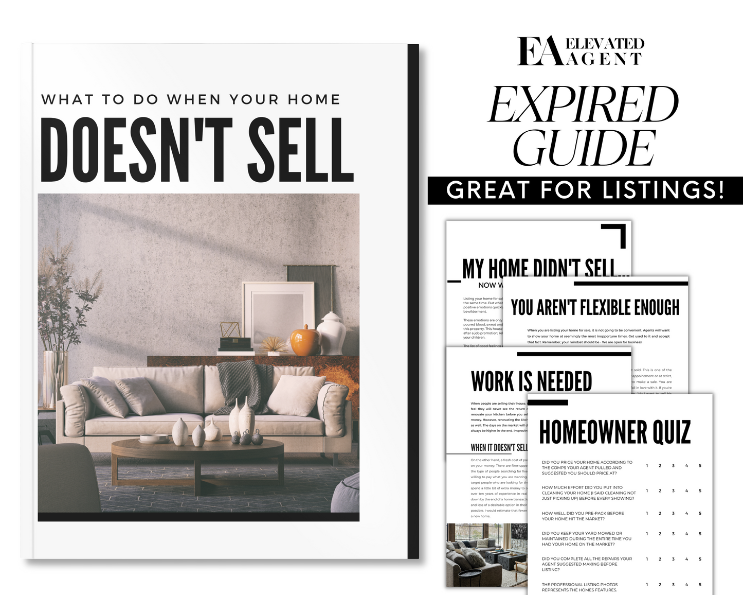 Real Estate Expired Listing Template Real Estate Expired Listing Guide Template for Expired Listings Real Estate Template